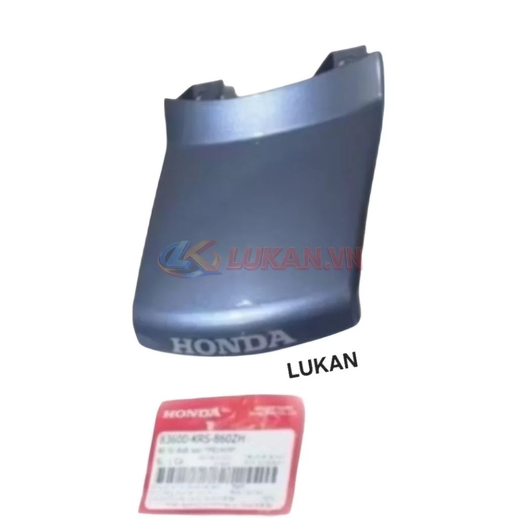 Nắp ốp võ nhựa đuôi, mu rùa WAVE ALPHA đời đầu Xám zin 83510-KEV-900YK - Ảnh 4