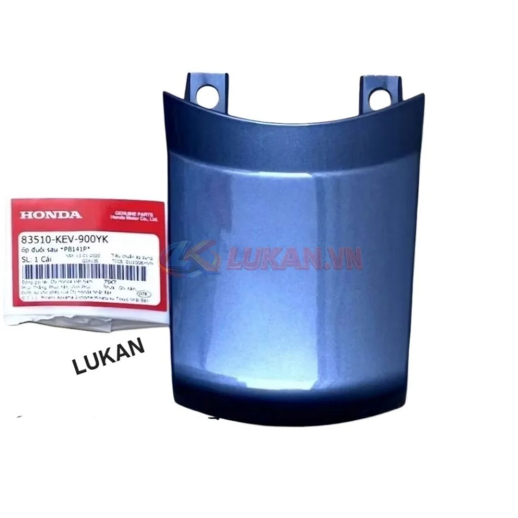 Nắp ốp võ nhựa đuôi, mu rùa WAVE ALPHA đời đầu Xám zin 83510-KEV-900YK