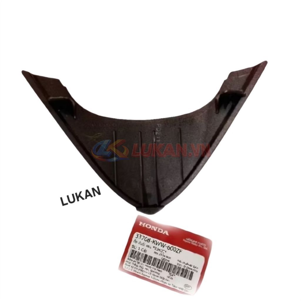 Nắp ốp võ nhựa đuôi, mu rùa WAVE S110, RS, RSX.... Đỏ bóng zin 33708-KWW-600ZK - Ảnh 4
