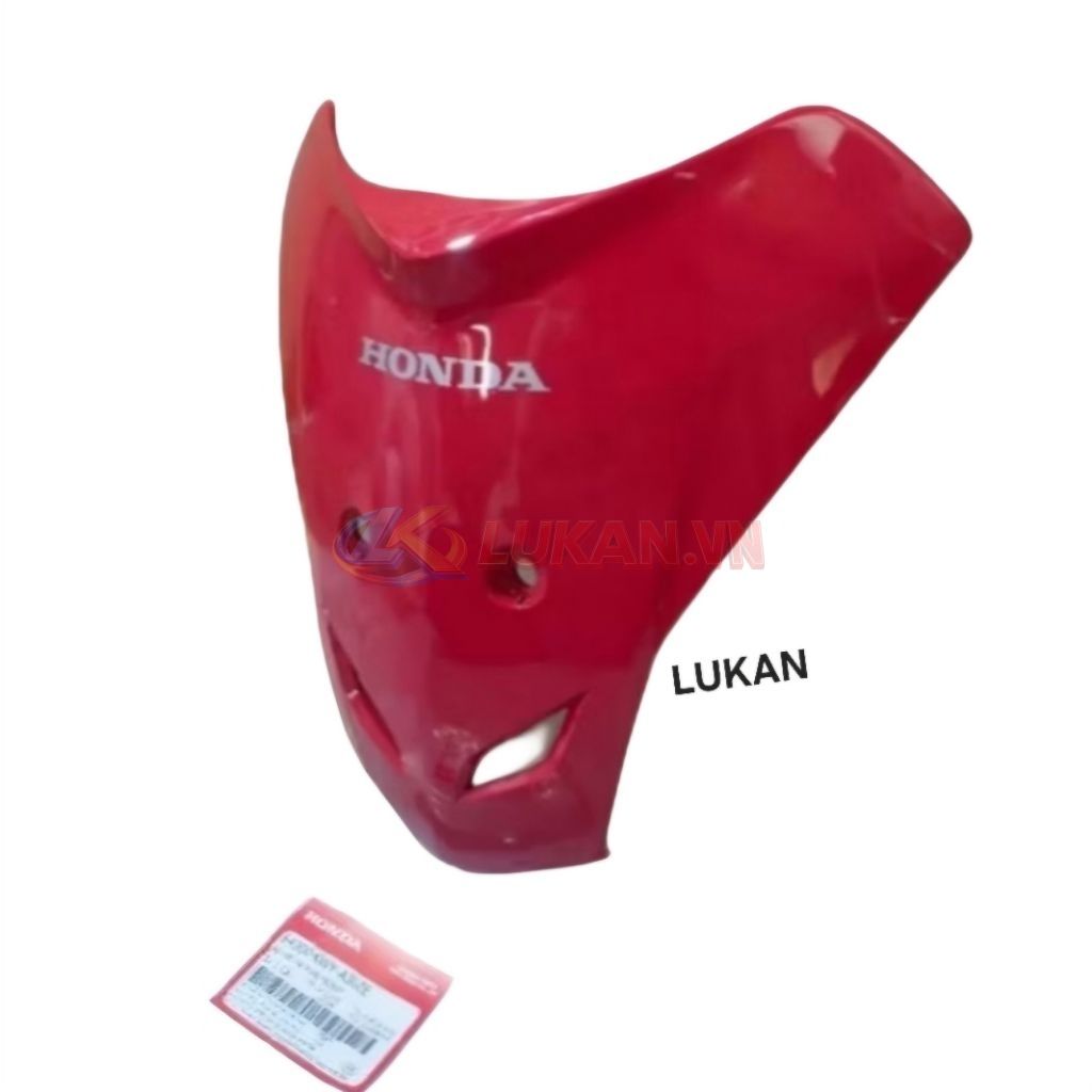 Nhựa mặt nạ trước xe WAVE A, ALPHA, S100.... Đỏ đô zin Honda - Ảnh 4