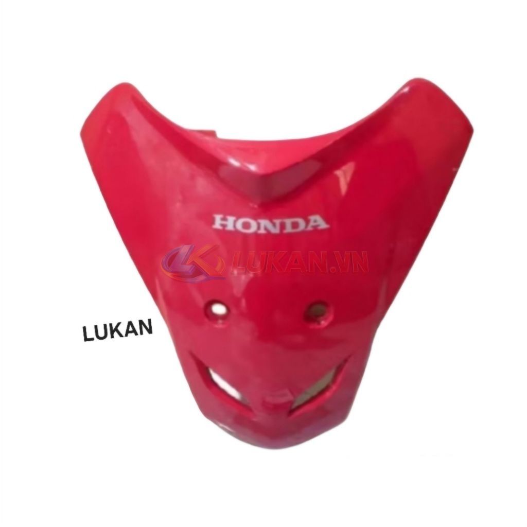 Nhựa mặt nạ trước xe WAVE A, ALPHA, S100.... Đỏ đô zin Honda - Ảnh 3