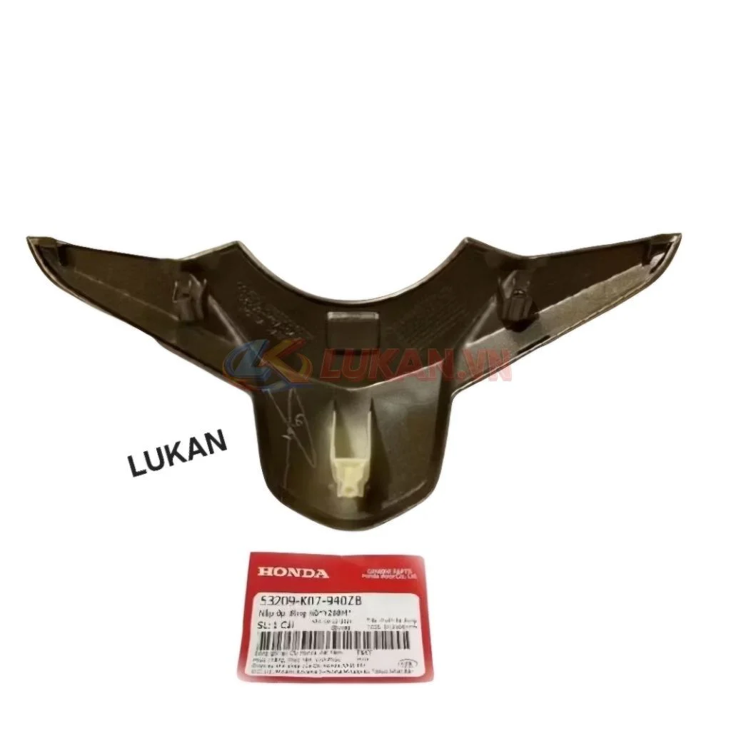 Nắp ốp viền đồng hồ, nhựa bợ cổ WAVE RSX 2012.... Vàng đồng zin 63209-K07-940ZD - Ảnh 2