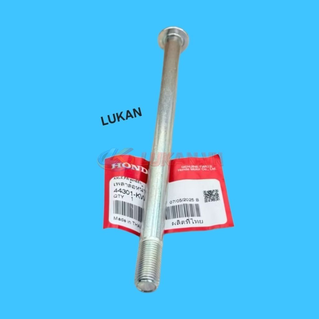 Trục cốt đùm bánh trước FUTURE MẬP, LED, WAVE 125... zin 44301-KWW-640 - Ảnh 5