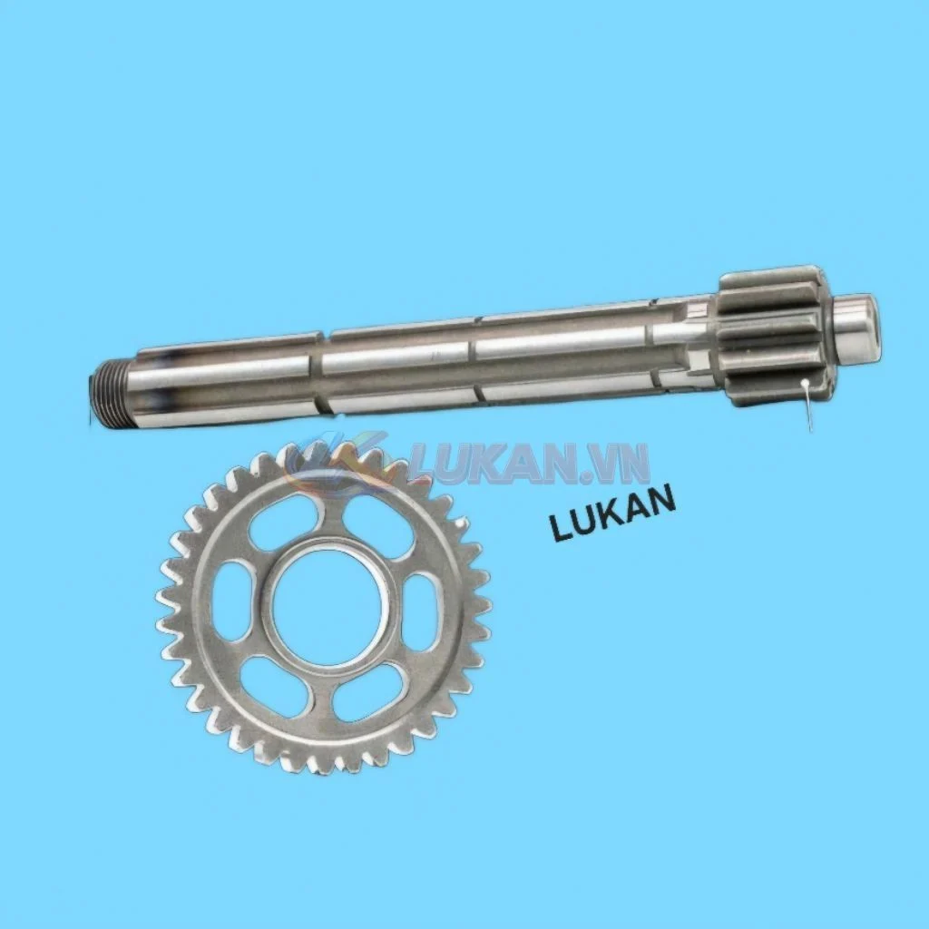 Cốt nhông nồi côn, cặp số 1 đấu xe DREAM, WAVE.... bánh răng 11, 35T - Ảnh 5