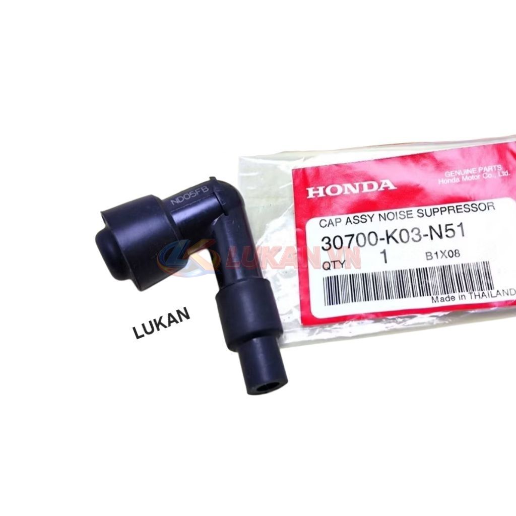 Đầu nắp chụp, tẩu bugi xe WAVE RSX 2014-2026.... zin Honda 30700-K03-V01 - Ảnh 2