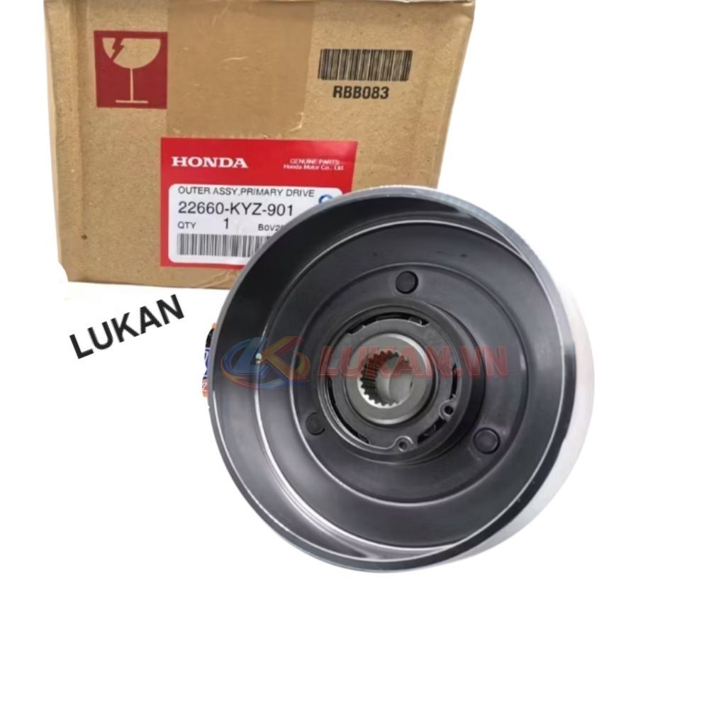 Nhông chuông nồi côn ba càng FUTURE MẬP, LED 125... zin Honda 22660-K73-T61, 22660-KYZ-901 - Ảnh 6