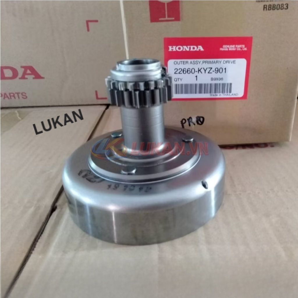 Nhông chuông nồi côn ba càng FUTURE MẬP, LED 125... zin Honda 22660-K73-T61, 22660-KYZ-901 - Ảnh 7