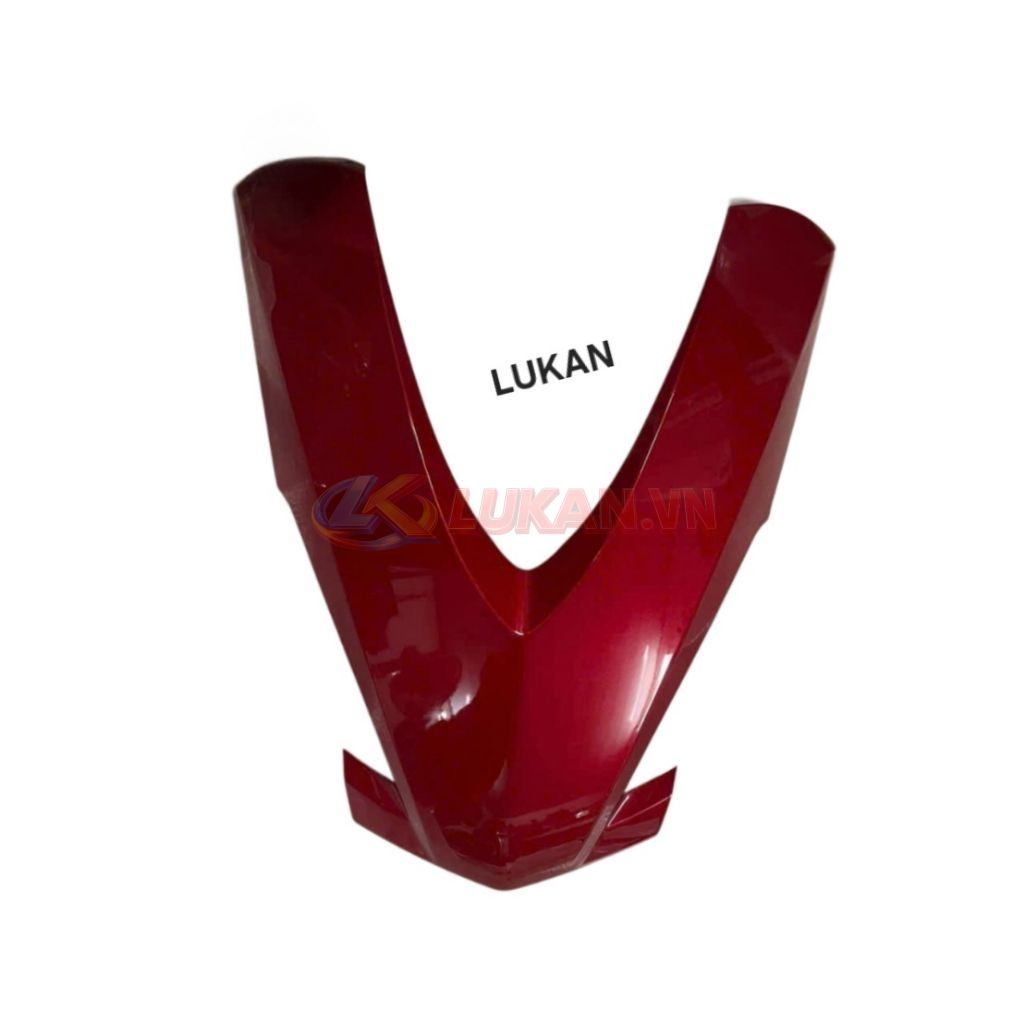 Nhựa mặt nạ trước chữ V xe FUTURE NEO 125 Đỏ zin 64500-KTM-970ZH - Ảnh 5