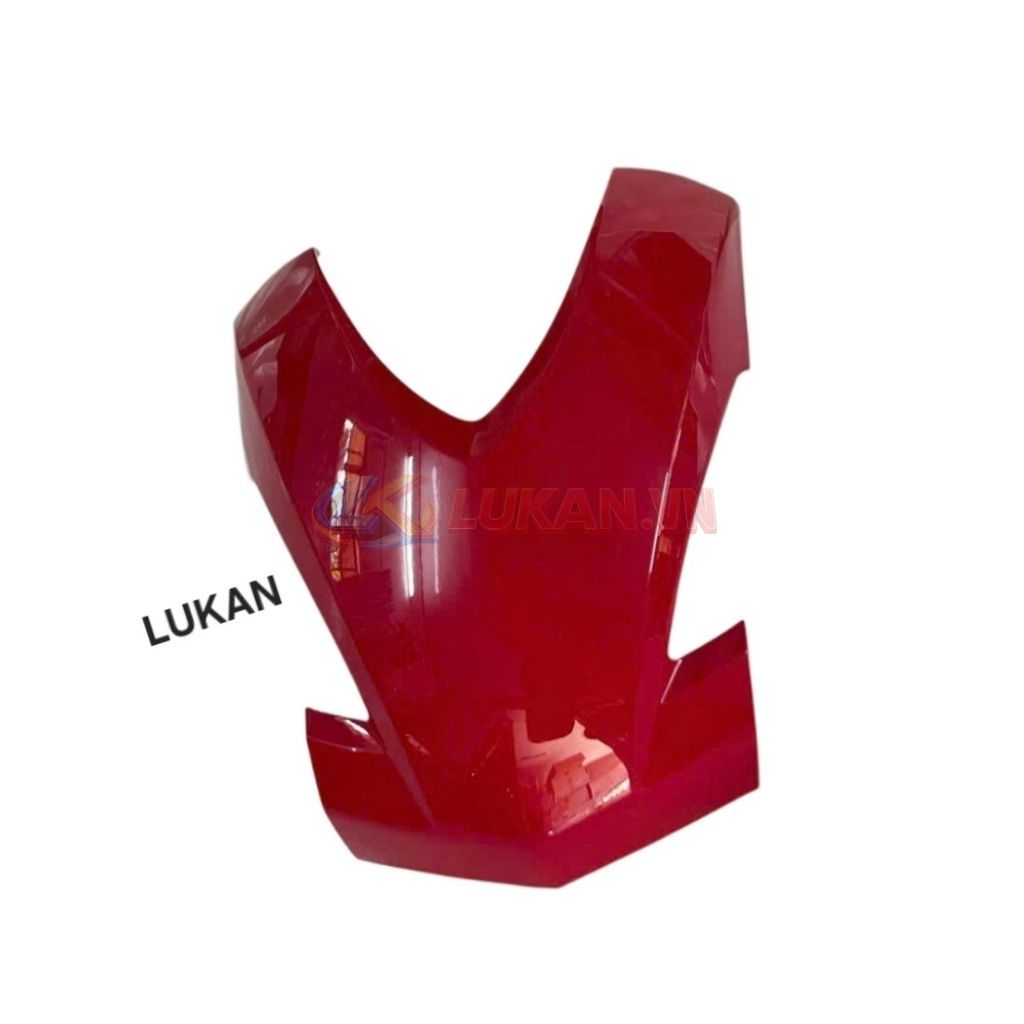Nhựa mặt nạ trước chữ V xe FUTURE NEO 125 Đỏ zin 64500-KTM-970ZH - Ảnh 6