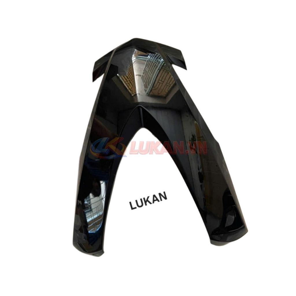 Nhựa mặt nạ trước, chữ V xe FUTURE NEO 125 Đen zin Honda - Ảnh 5