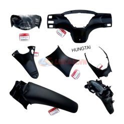 Bộ 7 nhựa nhám đen, áo xe FUTURE NEO 125 zin chính hãng