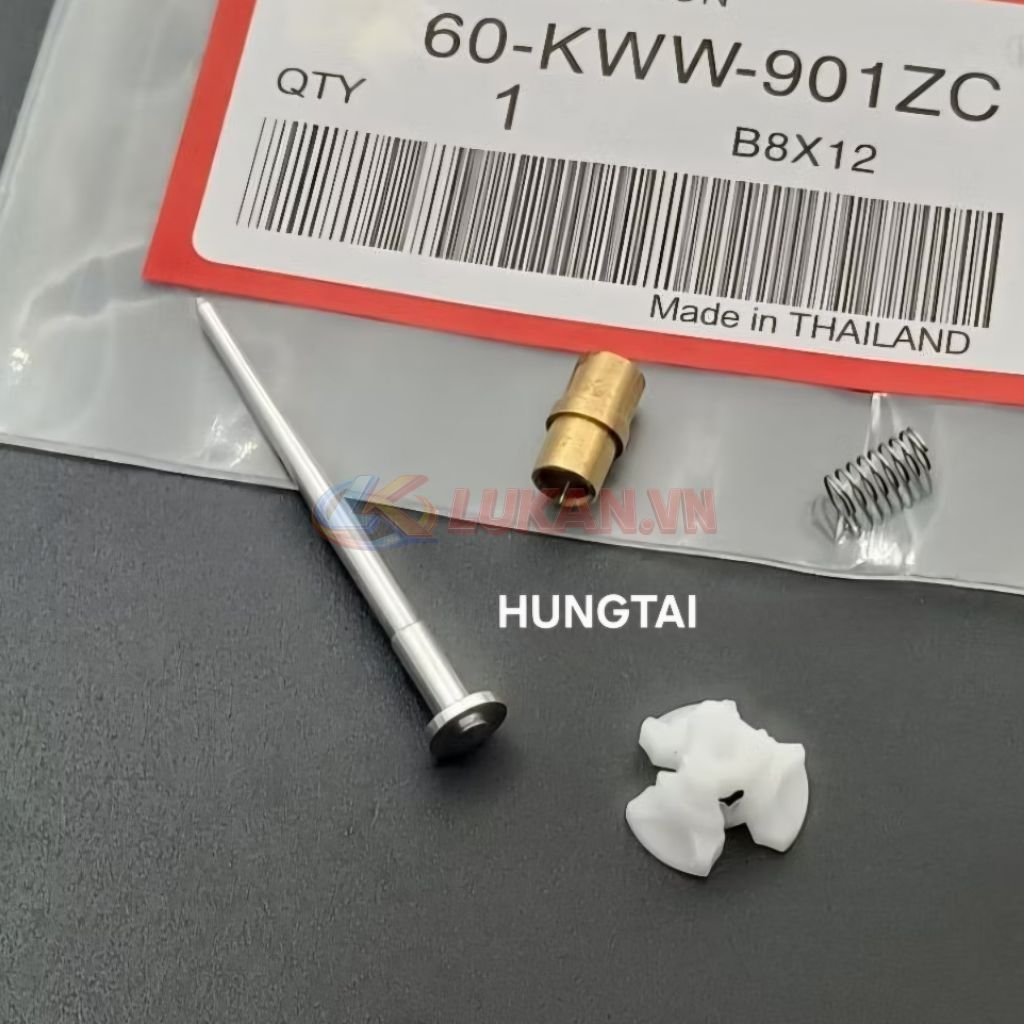 Bộ kim đót bình xăng con WAVE S110, RSX.... zin phe nhựa chế hòa khí - Ảnh 2
