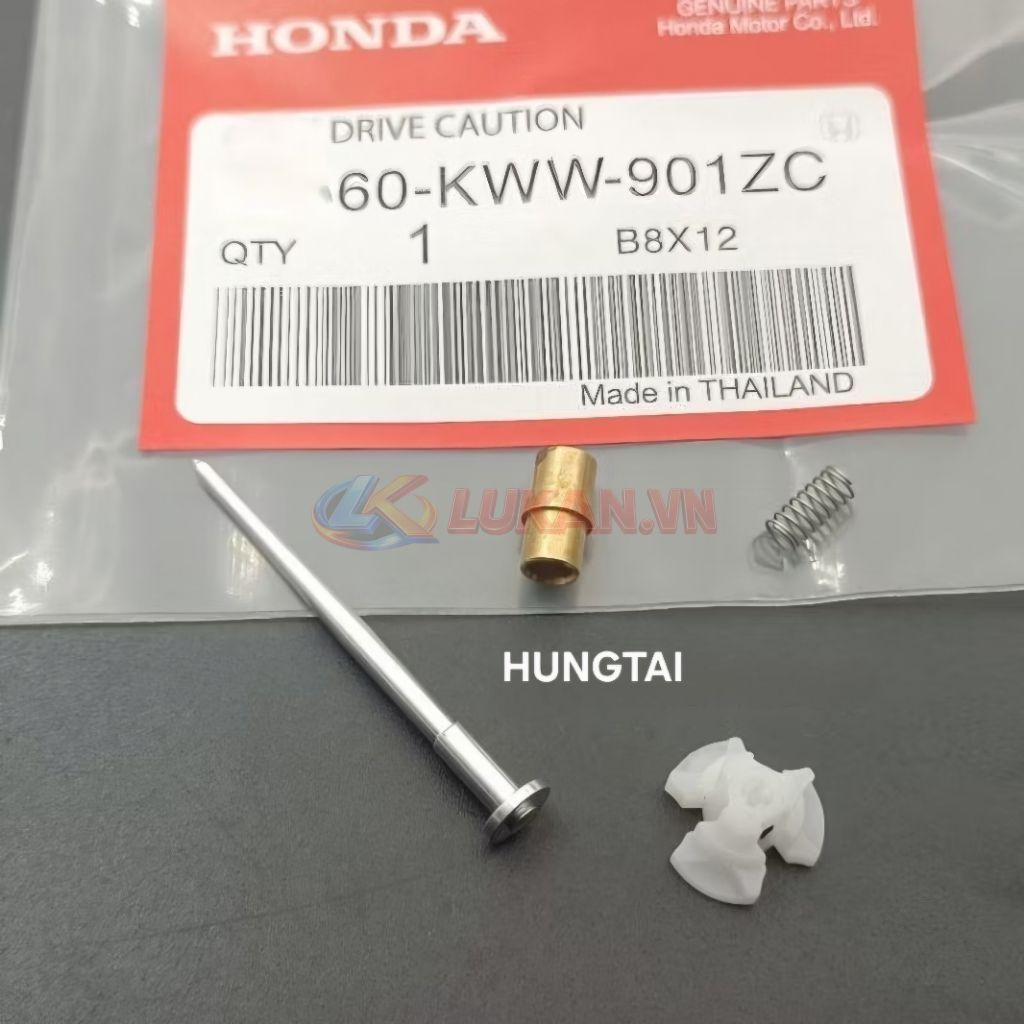 Bộ kim đót bình xăng con WAVE S110, RSX.... zin phe nhựa chế hòa khí - Ảnh 3