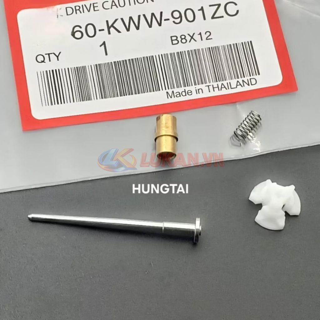 Bộ kim đót bình xăng con WAVE S110, RSX.... zin phe nhựa chế hòa khí - Ảnh 4