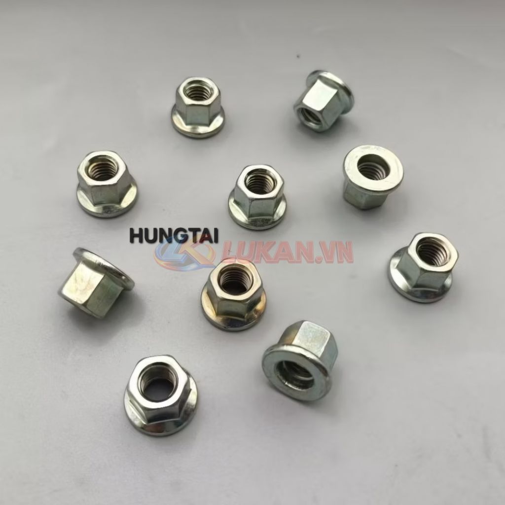 Ốc, tán cổ pô 8mm, nhông tải cùi dĩa DREAM, WAVE, FUTURE.... - Ảnh 2