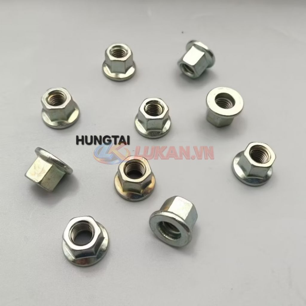 Ốc, tán cổ pô 8mm, nhông tải cùi dĩa DREAM, WAVE, FUTURE.... - Ảnh 3