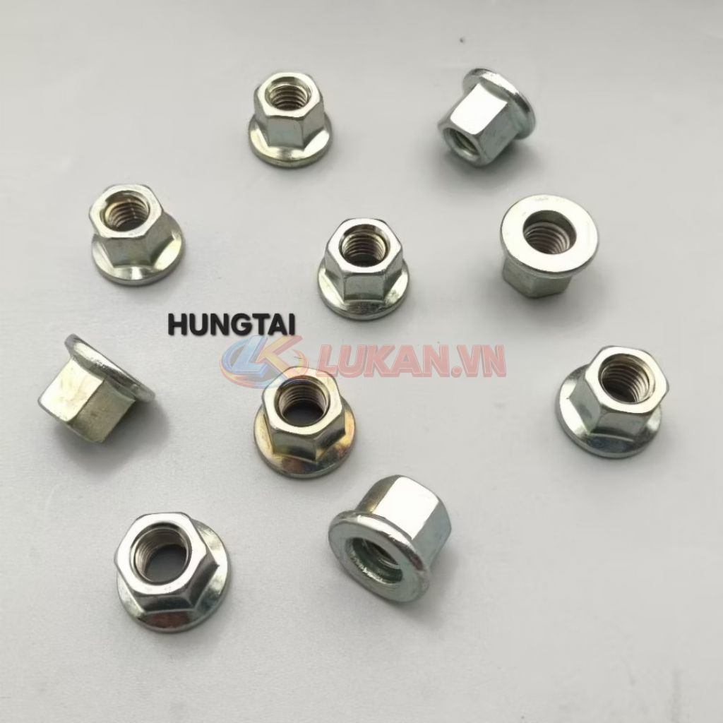 Ốc, tán cổ pô 8mm, nhông tải cùi dĩa DREAM, WAVE, FUTURE....
