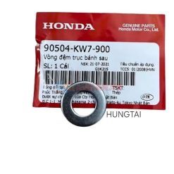 Đệm phẳng, lông đền trục cốt đùm sau WAVE, FUTURE 125... zin 90504-KW7-900