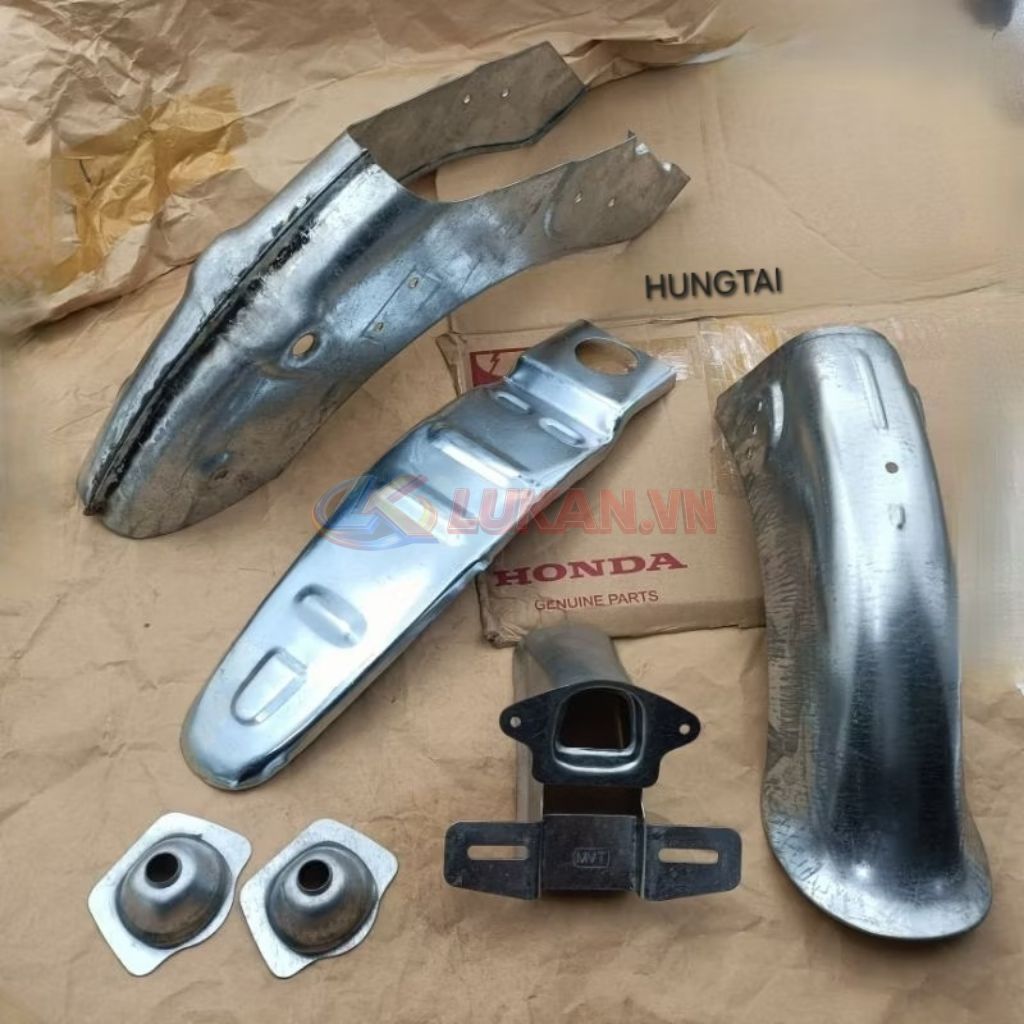 Bộ mộc đồng khung sườn đuôi xe CUB 78. dè chắn bùn - Ảnh 3