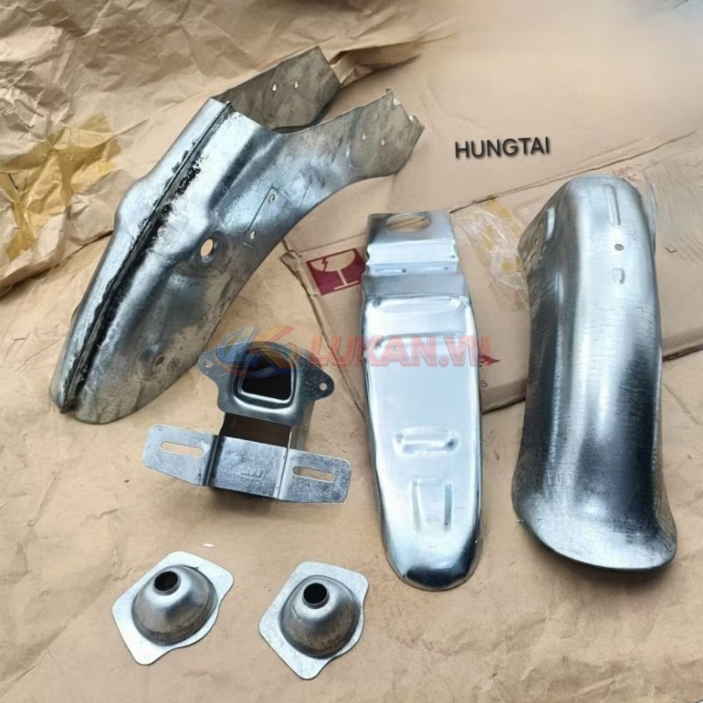 Bộ mộc đồng khung sườn đuôi xe CUB 78. dè chắn bùn - Ảnh 4
