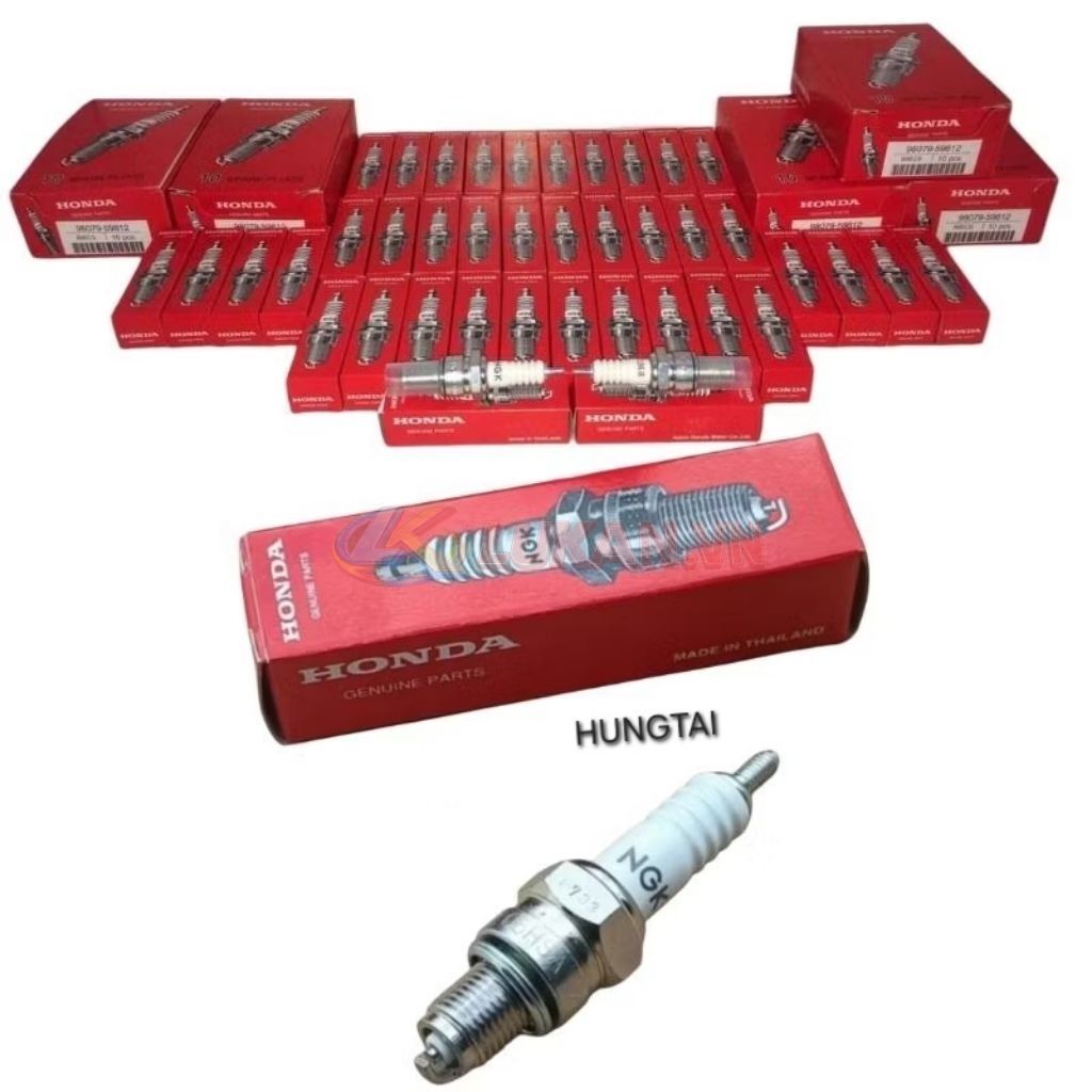 Bugi đánh lửa điện DREAM, WAVE, FUTURE, CUB... C6HSA zin Honda Thái xịn NGK - Ảnh 4