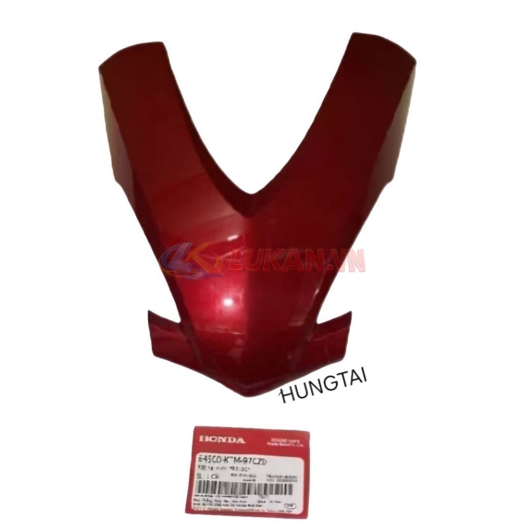 Chữ V nhựa mặt nạ trước FUTURE NEO 125 Đỏ bóng zin Honda