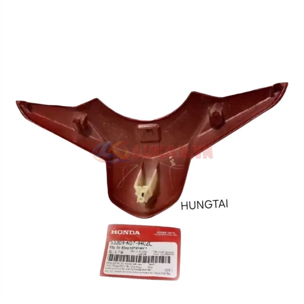 Nắp nhựa ốp viền đồng hồ, bợ cổ WAVE RSX 2012 Đỏ siêu nhân zin 53209-K07-940ZC - Ảnh 4