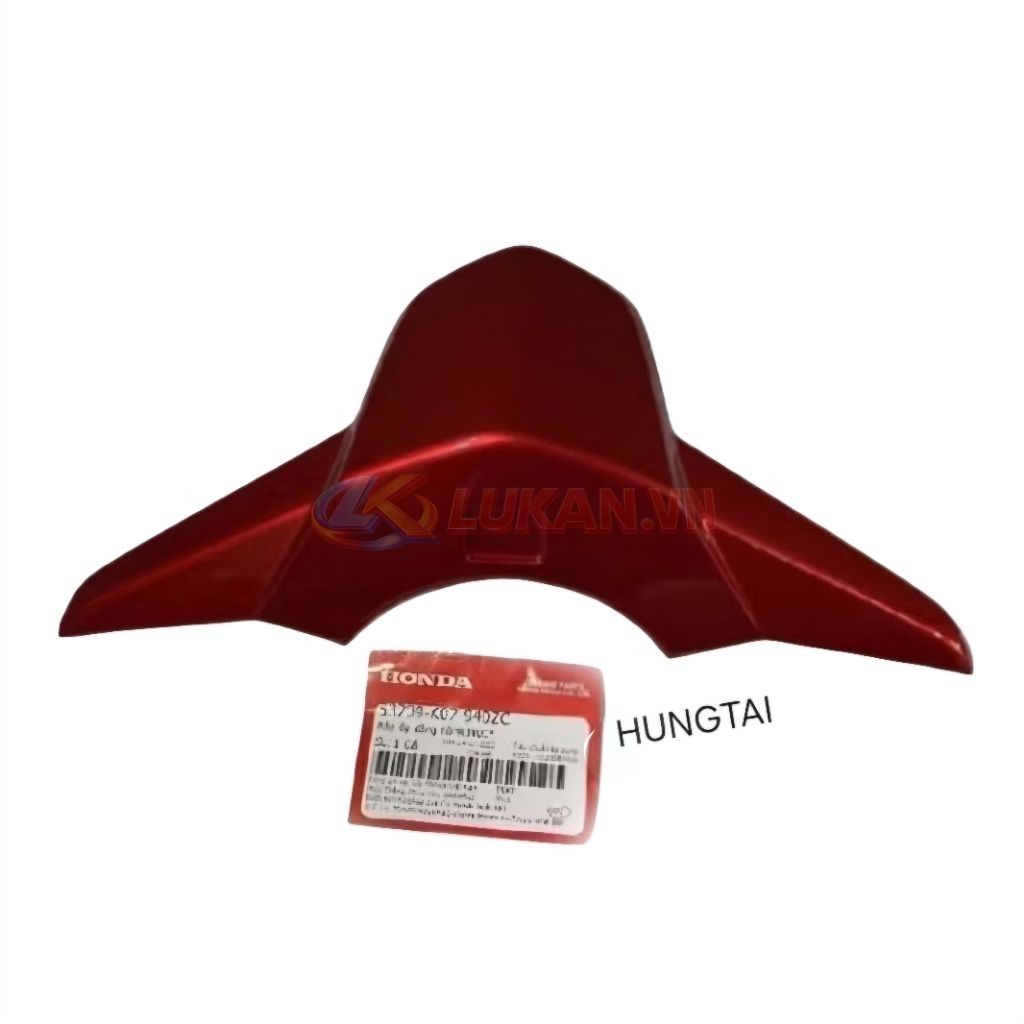 Nắp nhựa ốp viền đồng hồ, bợ cổ WAVE RSX 2012 Đỏ siêu nhân zin 53209-K07-940ZC