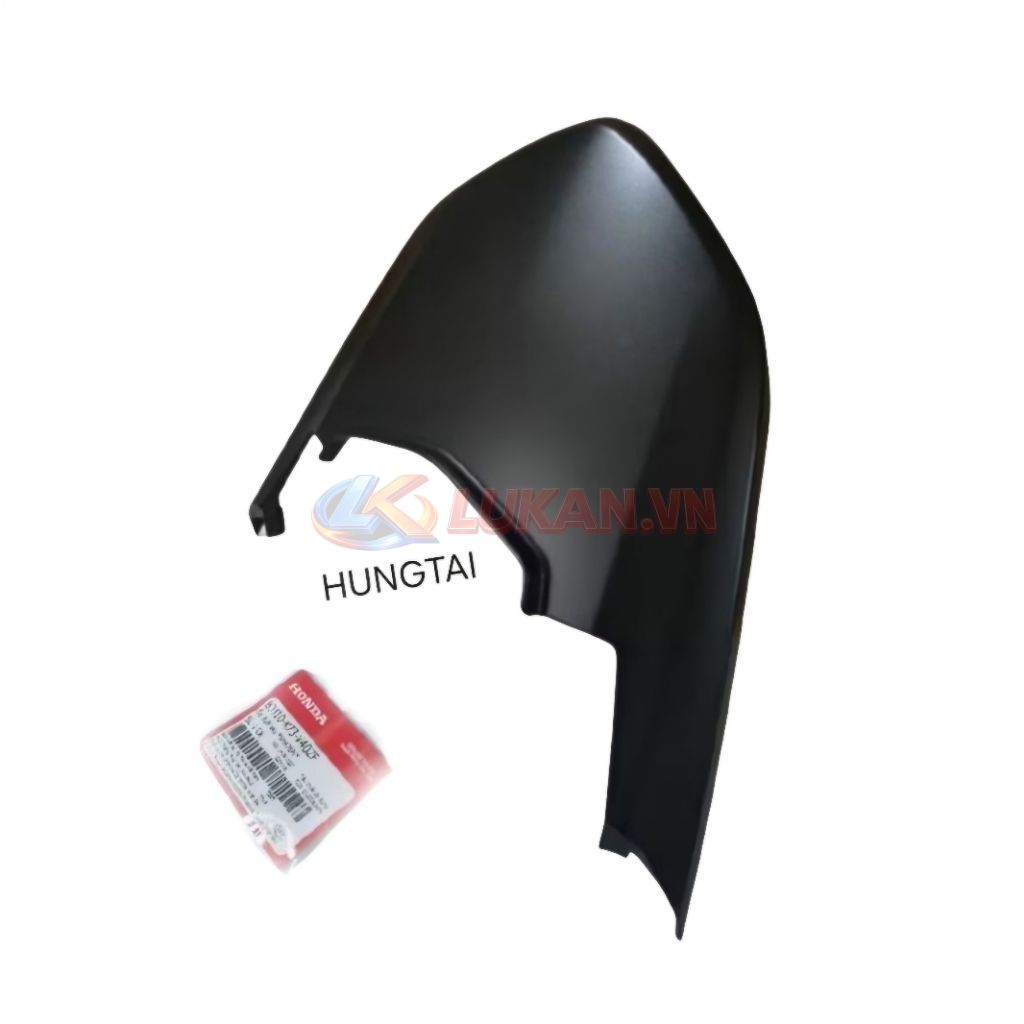 Nắp ốp võ nhựa đuôi, mu rùa FUTURE LED 125 Đen mờ, nhám zin 83510-K73-V40ZF - Ảnh 3