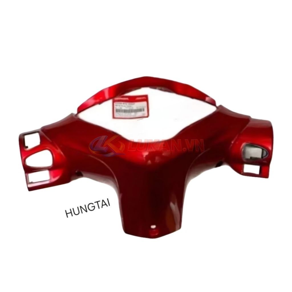 Nhựa ốp võ đầu, bợ cổ gáy FUTURE MẬP 125 Đỏ mận zin Honda - Ảnh 2