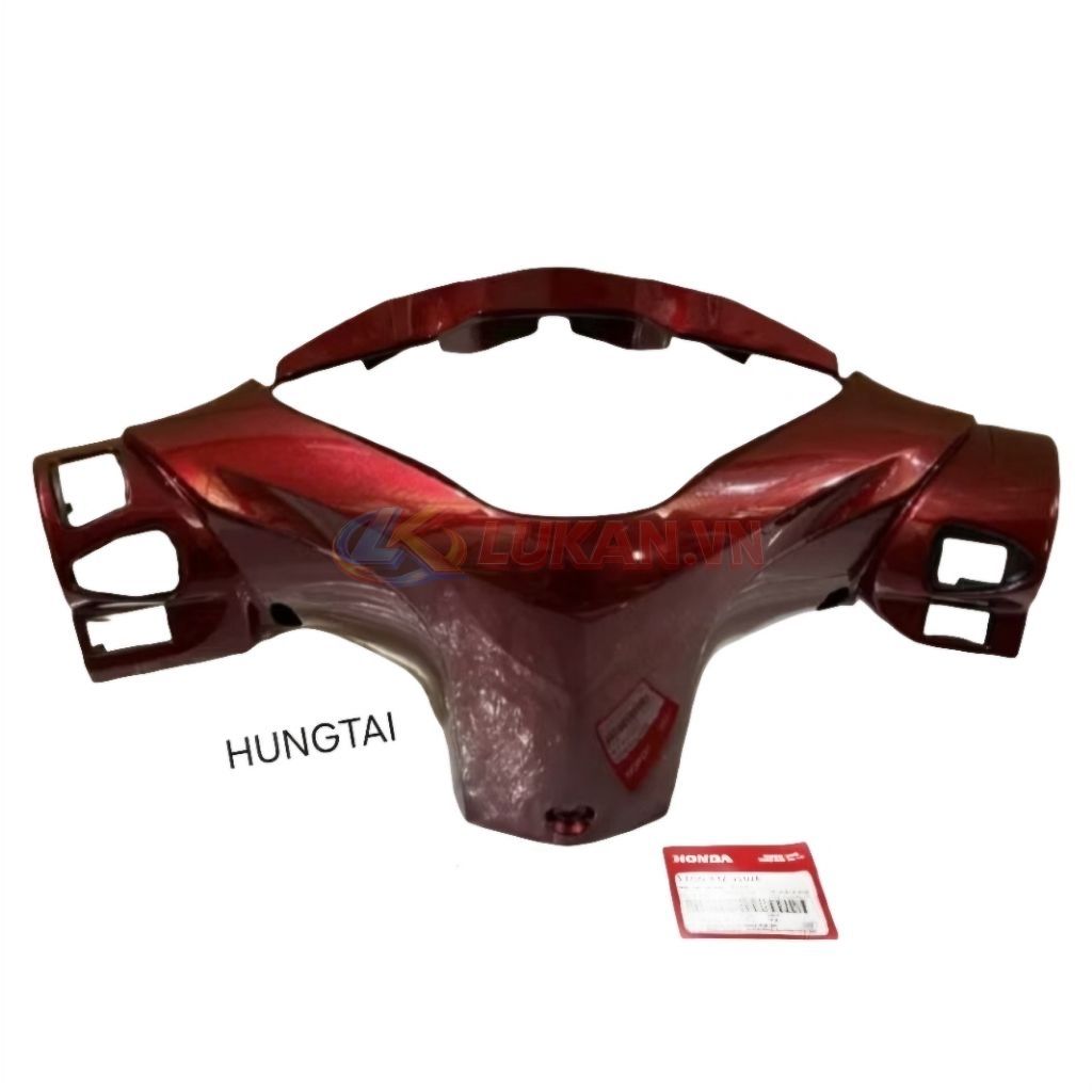 Nhựa ốp võ đầu, bợ cổ gáy FUTURE MẬP 125 Đỏ mận zin Honda - Ảnh 3