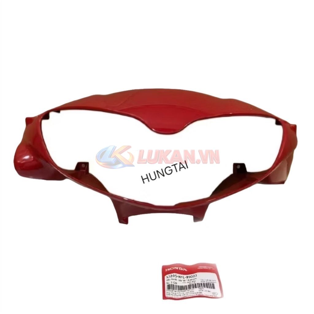 Nắp ốp võ nhựa đầu đèn trước FUTURE 1 Đỏ đô, bàn thờ zin Honda - Ảnh 2