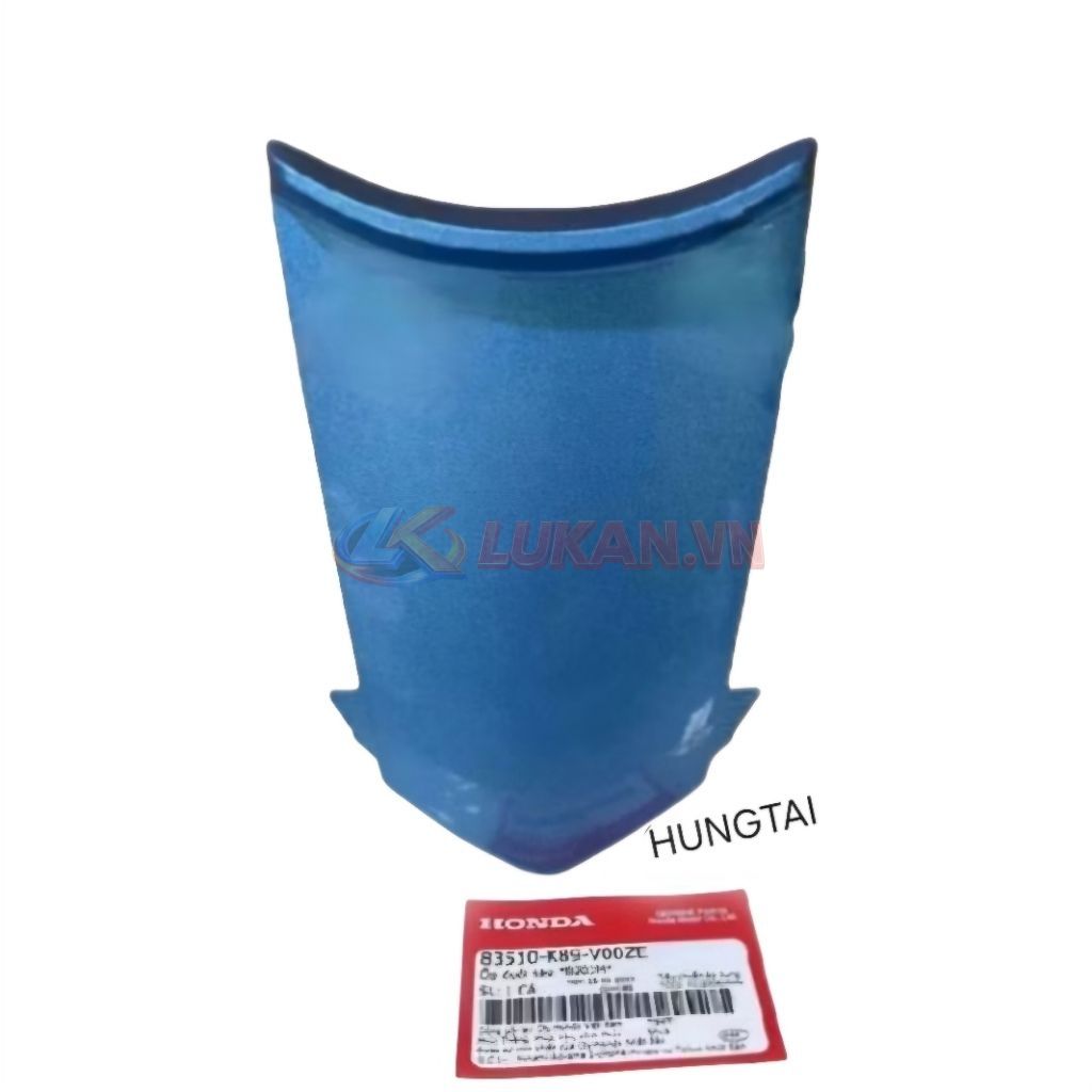 Nắp ốp võ nhựa đuôi, mu rùa WAVE A, ALPHA 110.... Xanh ngọc zin 83510-K89-V00ZE - Ảnh 3