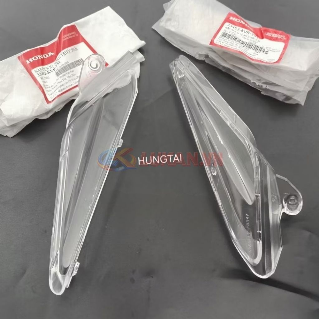 Cặp nắp chụp, ốp võ đèn xi nhan trước WAVE RSX 100 zin Honda 33452-KVR-V91, 33402-KVR-V91 - Ảnh 4
