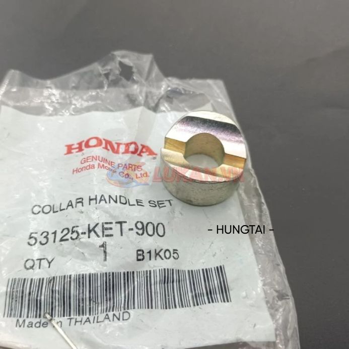 Bạc lót sọ khỉ, chảng ba tay lái DREAM, WAVE... zin Honda Thái 53125-KET-900