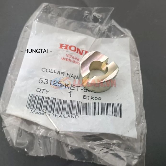 Bạc lót sọ khỉ, chảng ba tay lái DREAM, WAVE... zin Honda Thái 53125-KET-900 - Ảnh 3