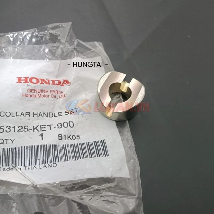 Bạc lót sọ khỉ, chảng ba tay lái DREAM, WAVE... zin Honda Thái 53125-KET-900 - Ảnh 4