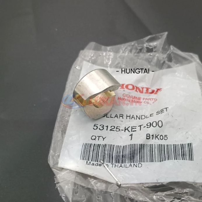 Bạc lót sọ khỉ, chảng ba tay lái DREAM, WAVE... zin Honda Thái 53125-KET-900 - Ảnh 5