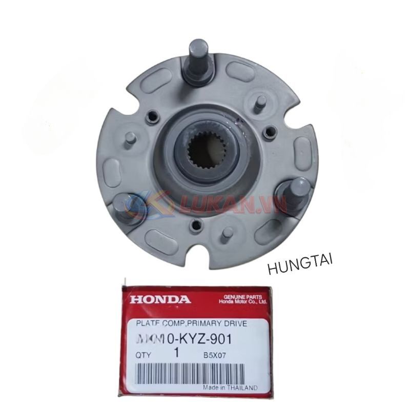 Đế sắt chuông nồi côn ba càng FUTURE MẬP, LED, WAVE 125... zin 22610-KYZ-901 - Ảnh 2