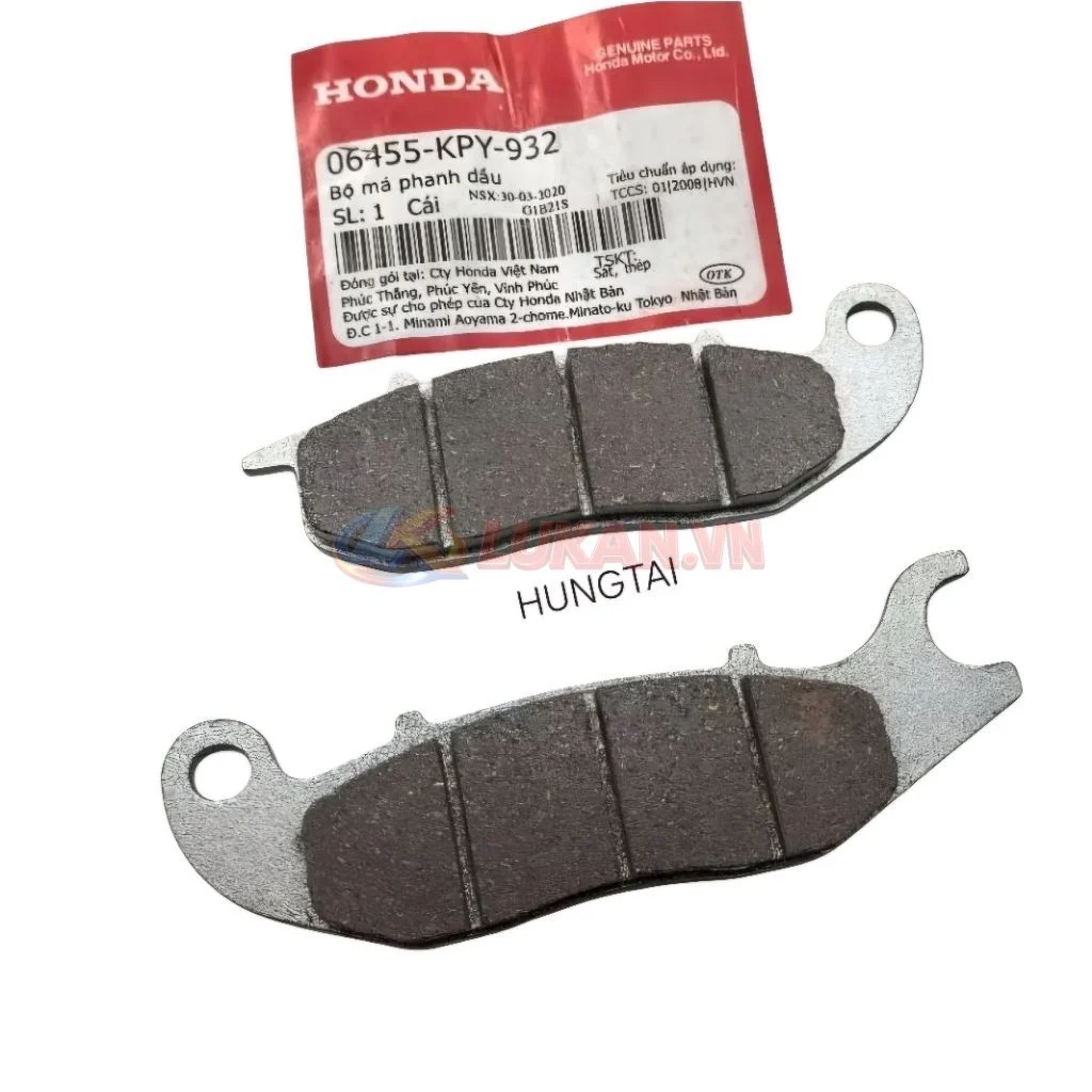 Bố thắng, má phanh đĩa trước WAVE S100, RS, RSX 100, FUTURE 2, NEO, X 125... zin Honda 06455-KPY-932 - Ảnh 3