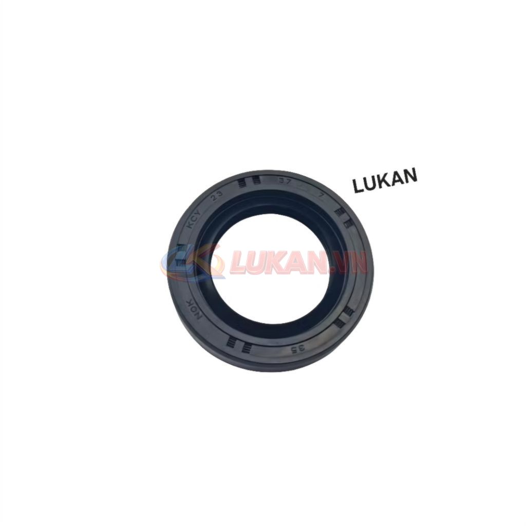 Phốt, phớt cao su đùm bánh trước WAVE Thái, ZX, FUTURE 1... zin 23x37x7, 91252-KGH-902 - Ảnh 2