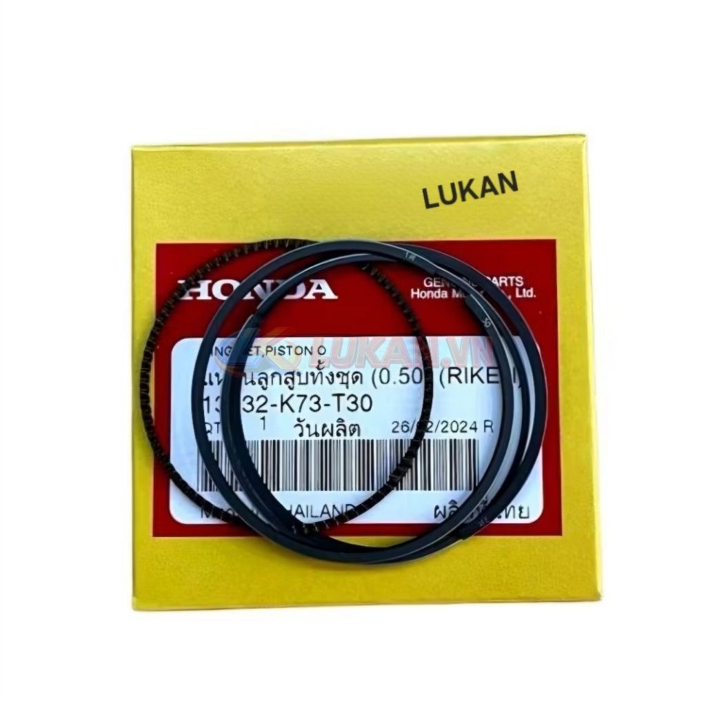 Bộ bạc, xéc măng piston FUTURE MẬP, LED, WAVE 125... zin 13012-KYZ-900, 13022, 13032, 13042 - Ảnh 3