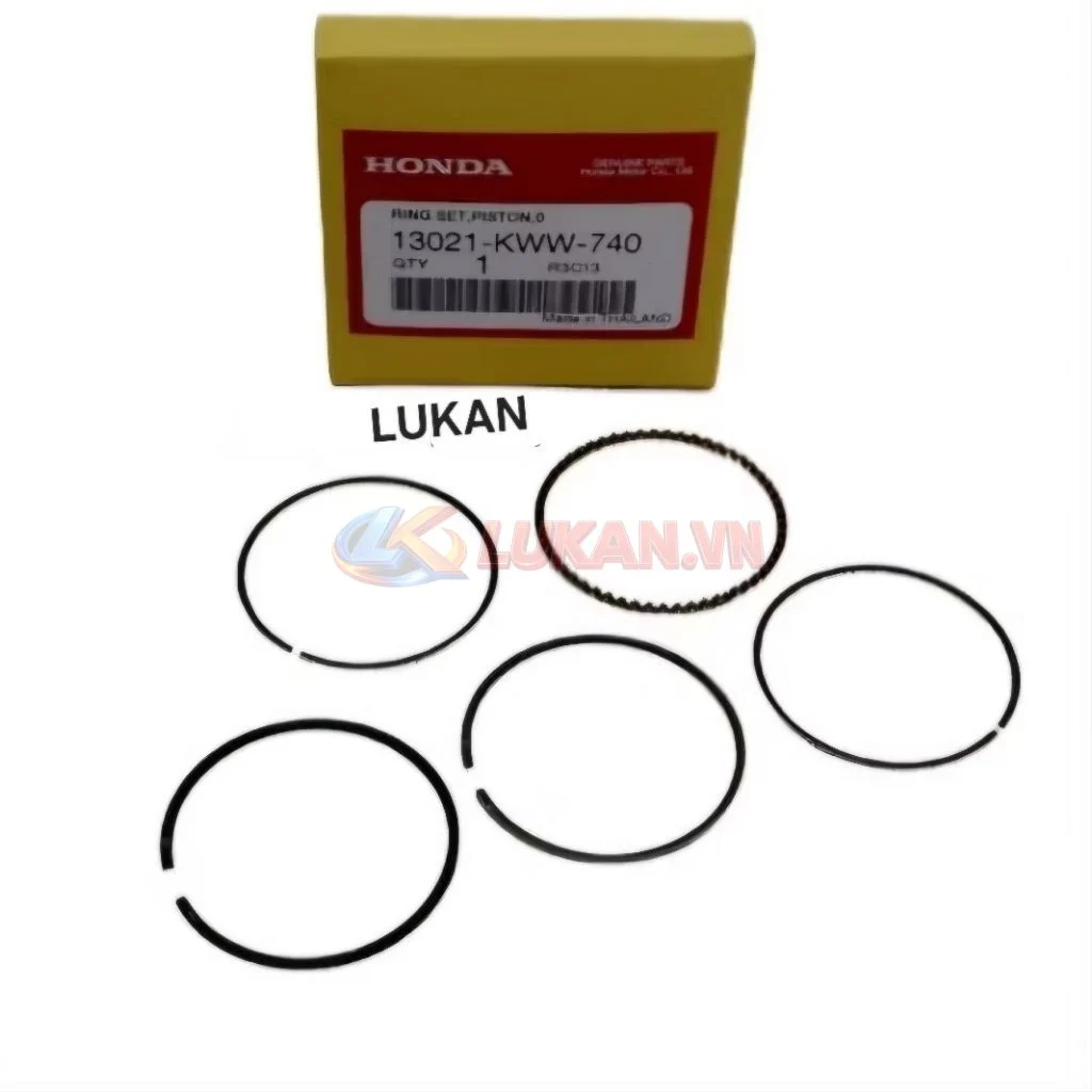 Bộ bạc, xéc măng piston WAVE S110, RSX, BLADE, A110... zin 13031-KWW-740, 13031-K03-305, 13021 - Ảnh 2