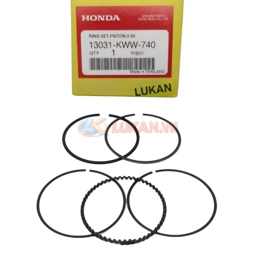 Bộ bạc, xéc măng piston WAVE S110, RSX, BLADE, A110... zin 13031-KWW-740, 13031-K03-305, 13021 - Ảnh 3