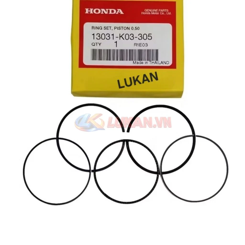 Bộ bạc, xéc măng piston WAVE S110, RSX, BLADE, A110... zin 13031-KWW-740, 13031-K03-305, 13021 - Ảnh 4