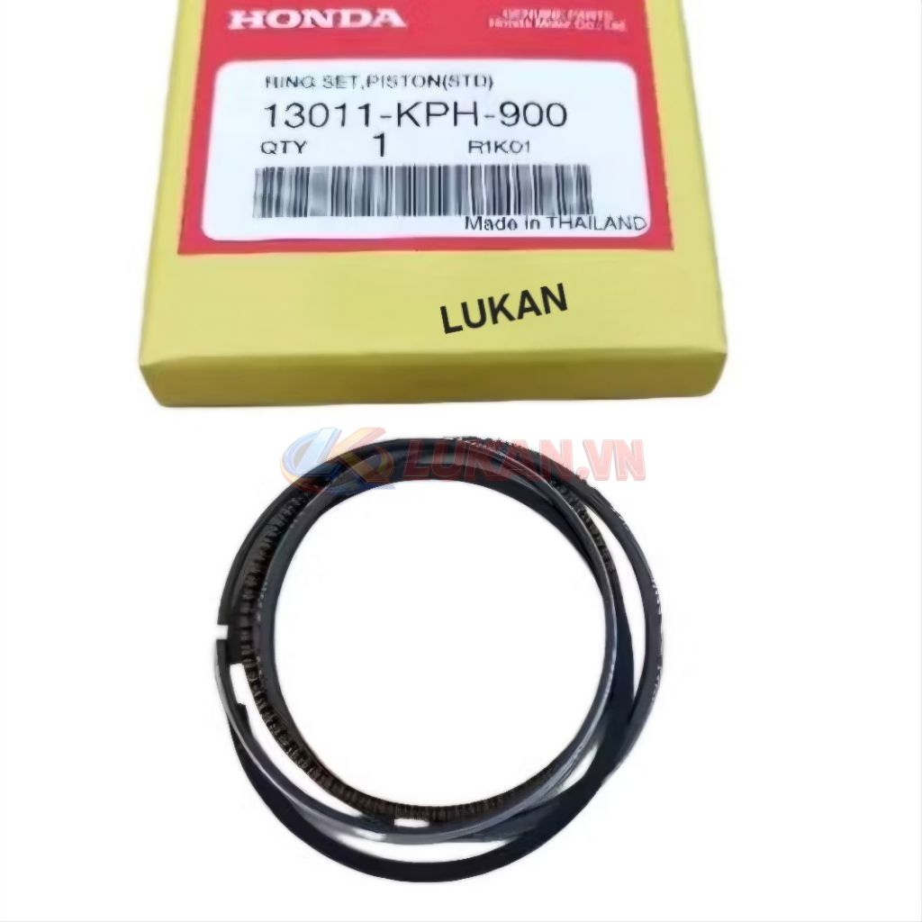 Bộ bạc, xéc măng piston FUTURE 2, NEO, X, WAVE 125... zin 13011-KPH-900 - Ảnh 2