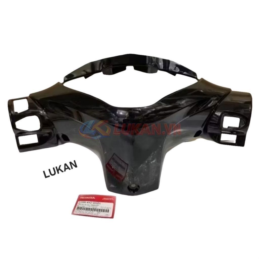 Nhựa ốp võ đầu đèn, bợ cổ gáy FUTURE MẬP 125 Đen bóng zin Honda