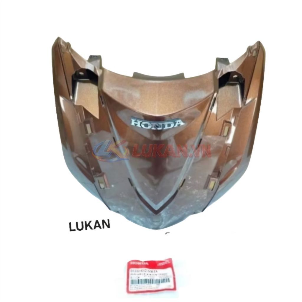 Nhựa mặt nạ trước xe FUTURE MẬP 125 Nâu đồng zin Honda - Ảnh 4