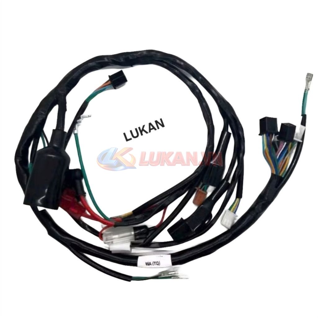 Bộ dây điện sườn chính xe WAVE ALPHA nhỏ TQ... - Ảnh 2