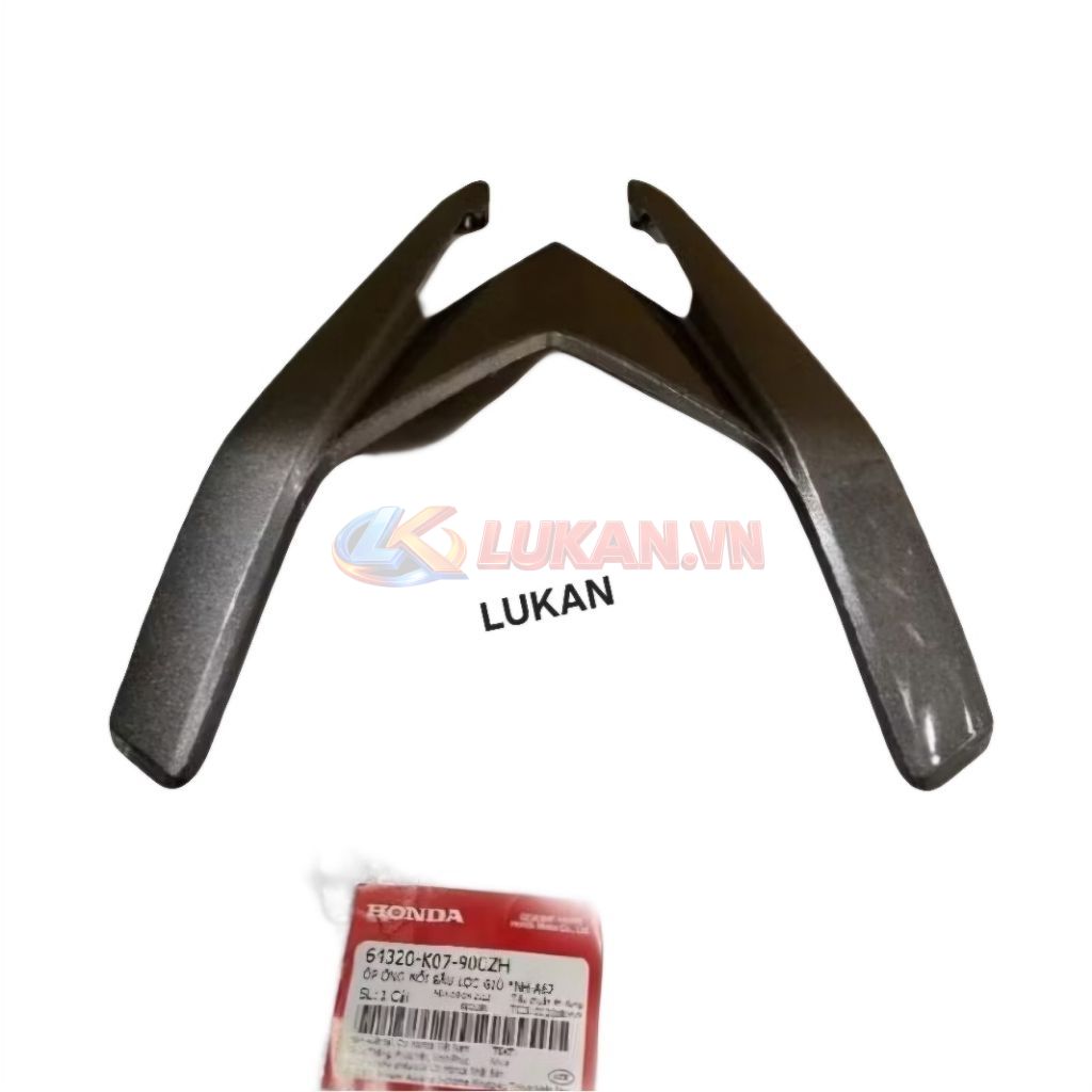Nhựa ốp yếm khóa, lọc gió lườn baga giữa WAVE RSX 2012 Xám siêu nhân 54320-K07-900ZH - Ảnh 3